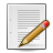 Datei:Text-x-generic with pencil.svg
